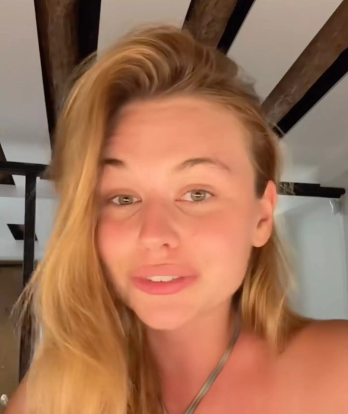 Julie Tuzet insisted she did not create the clip that's gone viral claiming she is the daughter of the Astronomer CEO (TikTok/@julietuzet)