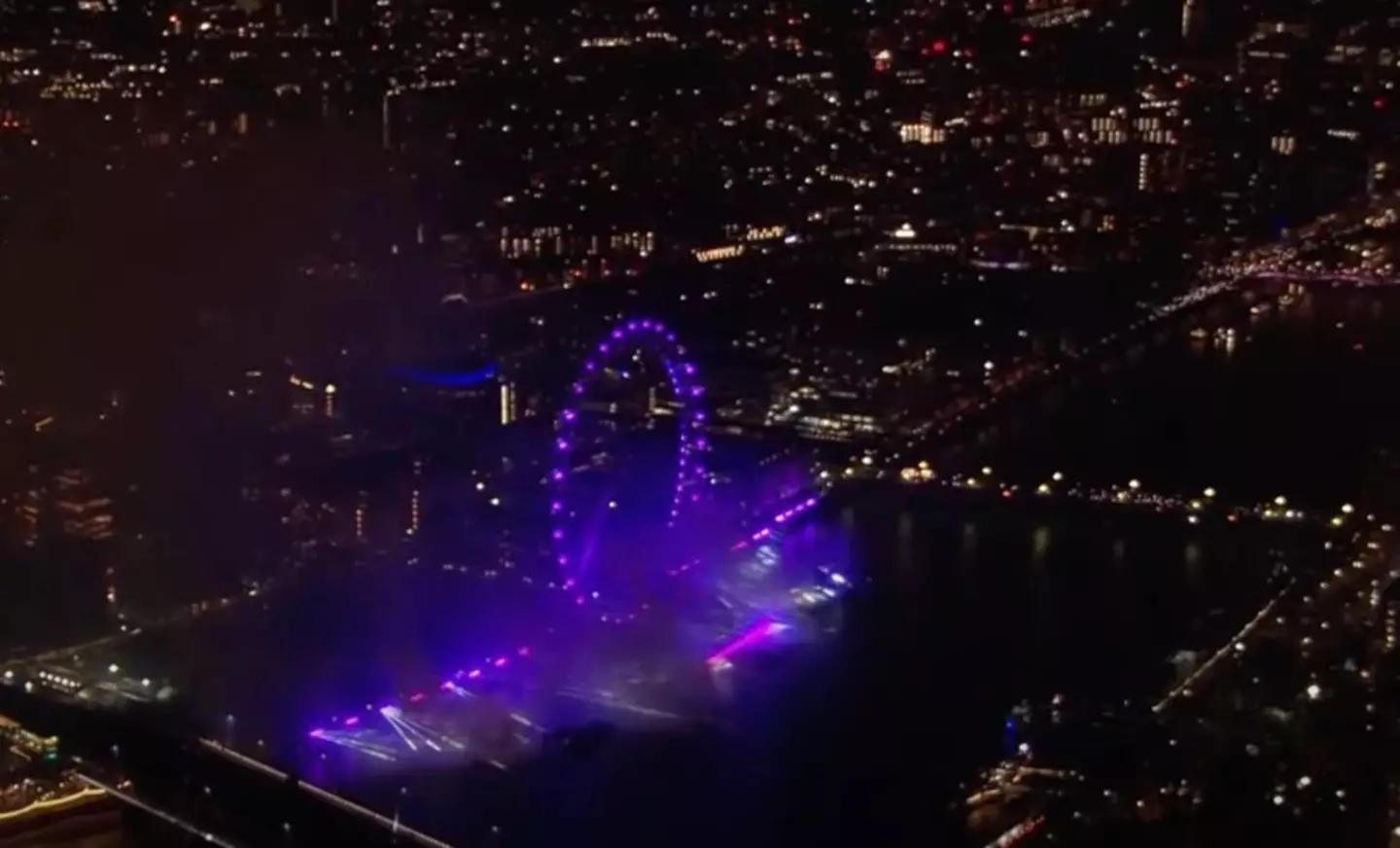 Over 100,000 people were on the banks of the River Thames to witness London’s 'best and biggest ever' New Year celebration.