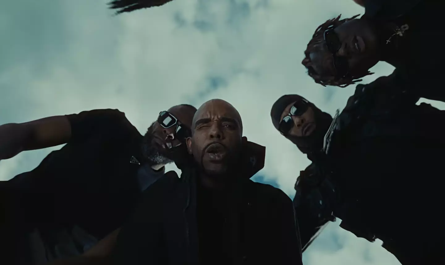 Trigga in the 'Baddadan' music video.