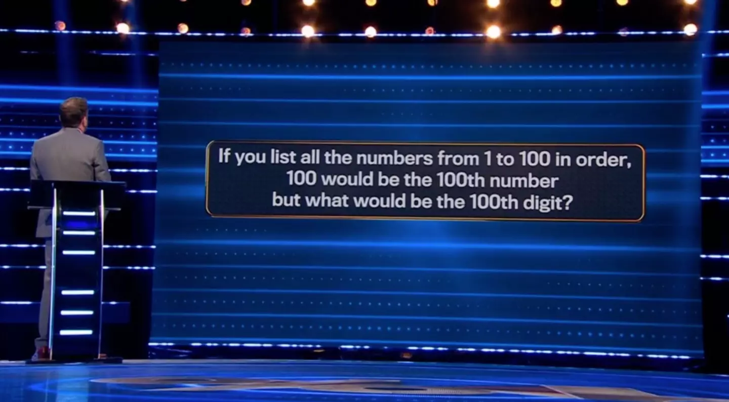 Daniel knew the answer. (ITV)