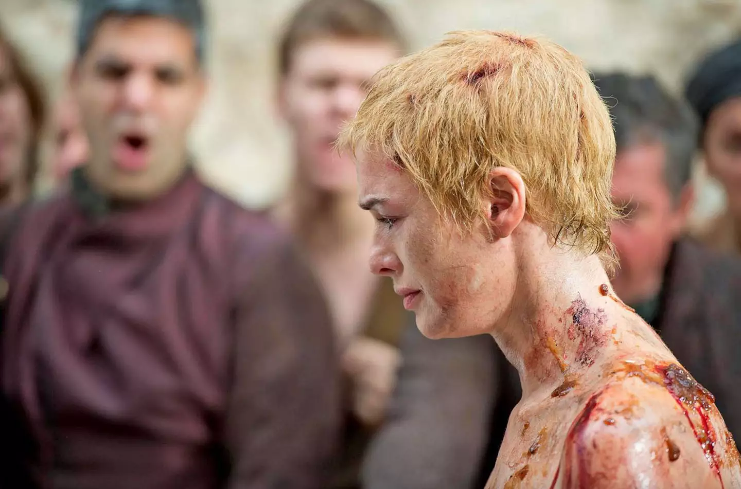 The 'shame' scene has gone down as one of the show's most powerful (HBO)