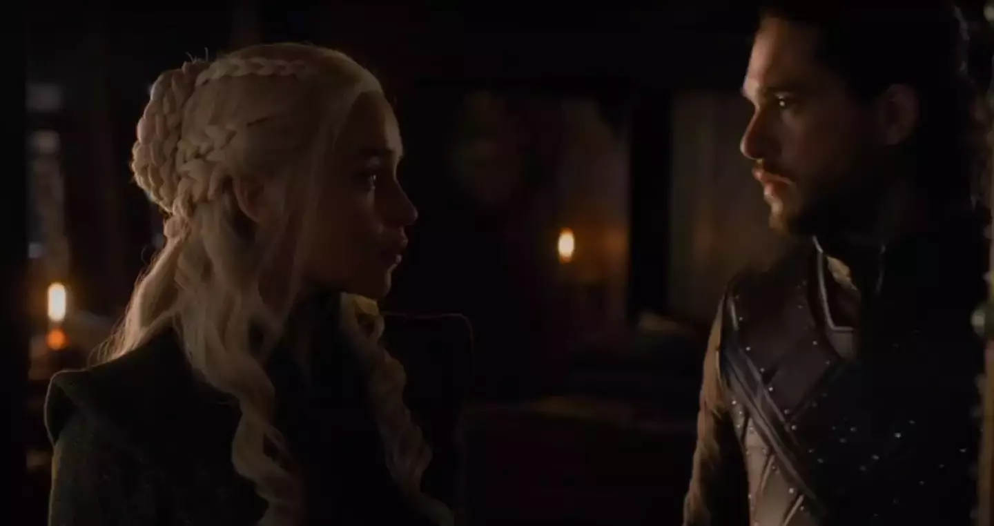 Emilia Clarke was ashamed to admit that her brother 'was on set that day'. (HBO)