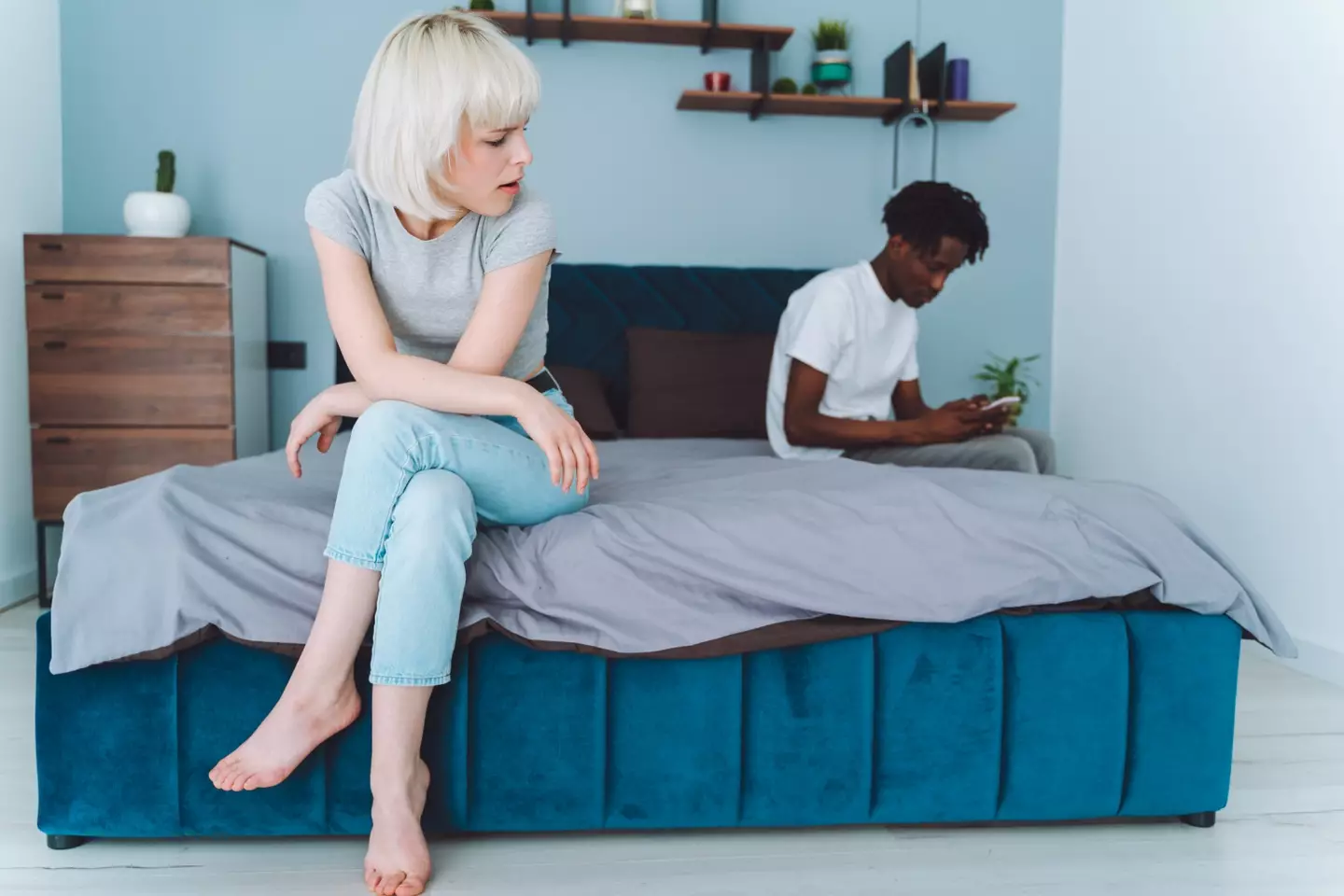 "How come you don't talk to me like you used to?" (Getty Stock Photo)