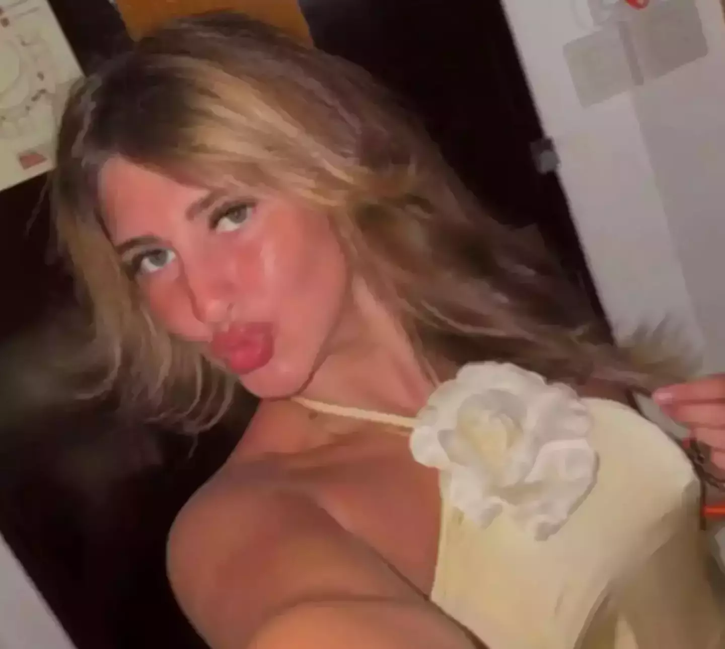 Bella May Culley was accused of drug smuggling (TikTok/@bellamayculleyx)