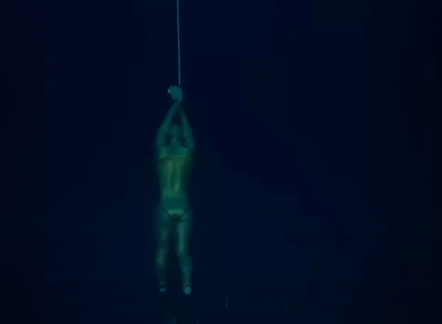 People found it a struggle to watch (YouTube/Molchanovs Freediving)