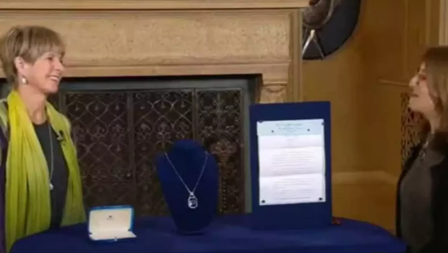 The guest believed the necklace belonged to a famous socialite. (PBS)