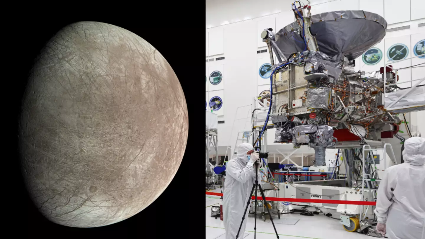Amazing close-up images captured of Milky Way moon that NASA hopes has alien life