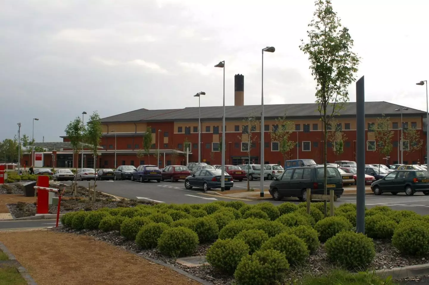 The Wythenshawe Hospital car park didn't have any spaces for Mr Murphy to park in.