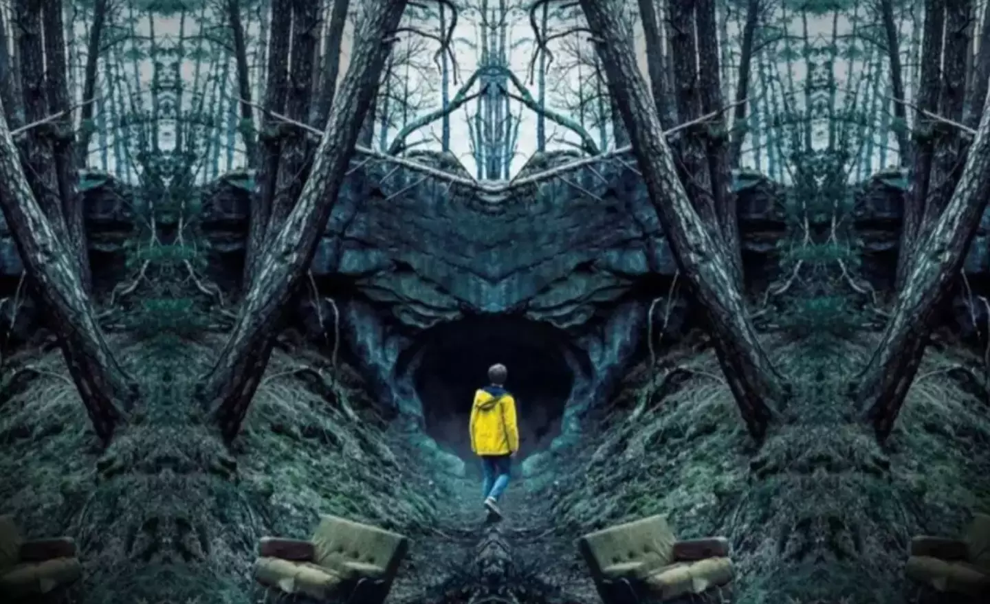 However several people have criticised the idea for borrowing too heavily from fellow Netflix series Dark (Netflix)