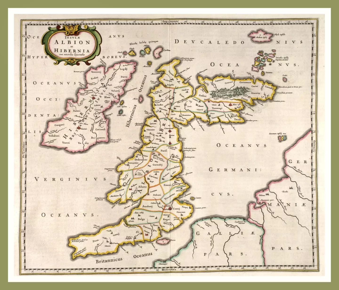 Whomever drew this map is definitely not passing the geography questions on the test.