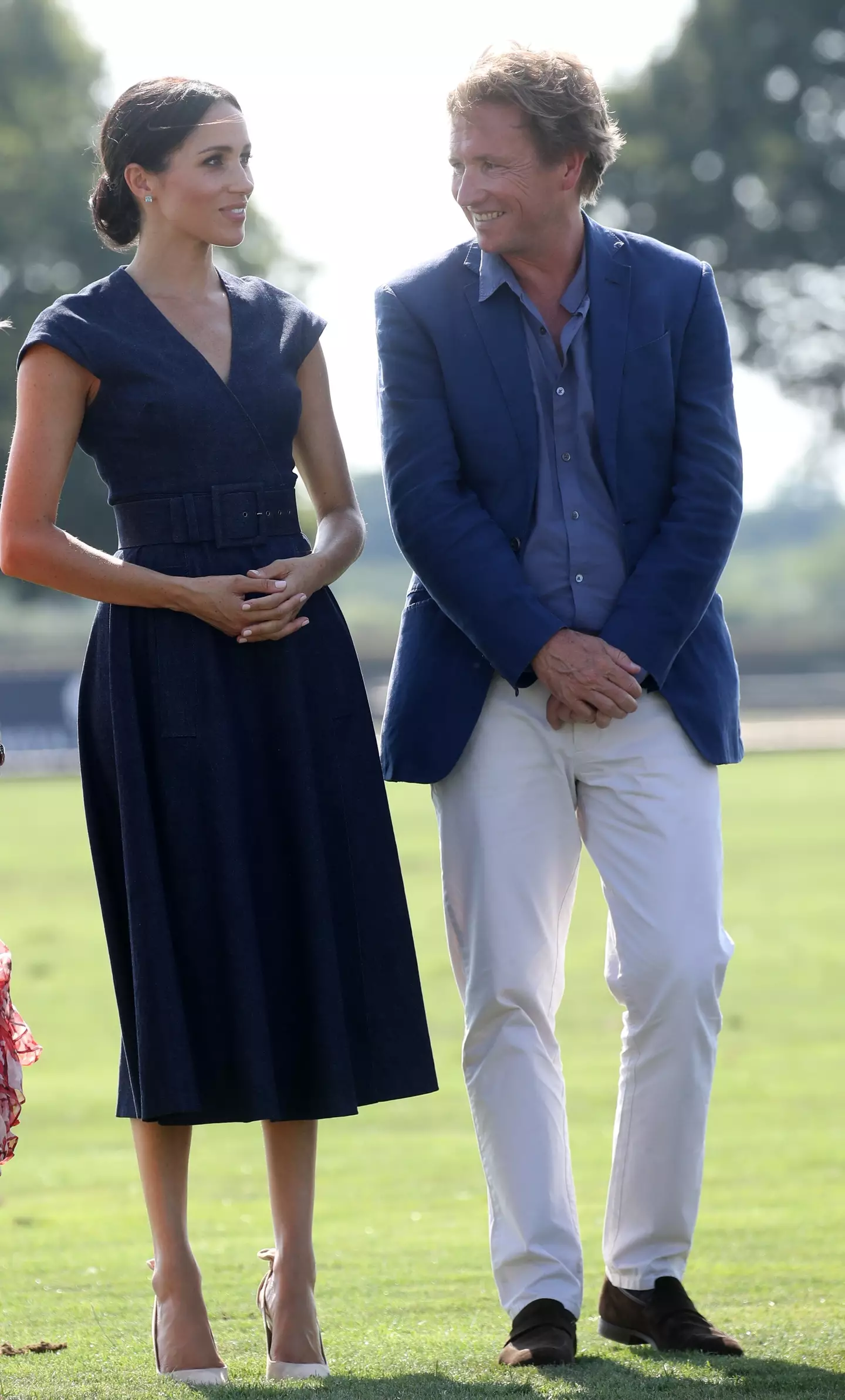 Jonathan Hornby with Meghan Markle (Chris Jackson/Getty Images)