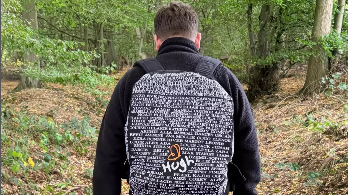Dad who completed marathon in honour of son walks 100k with 20kg weight
