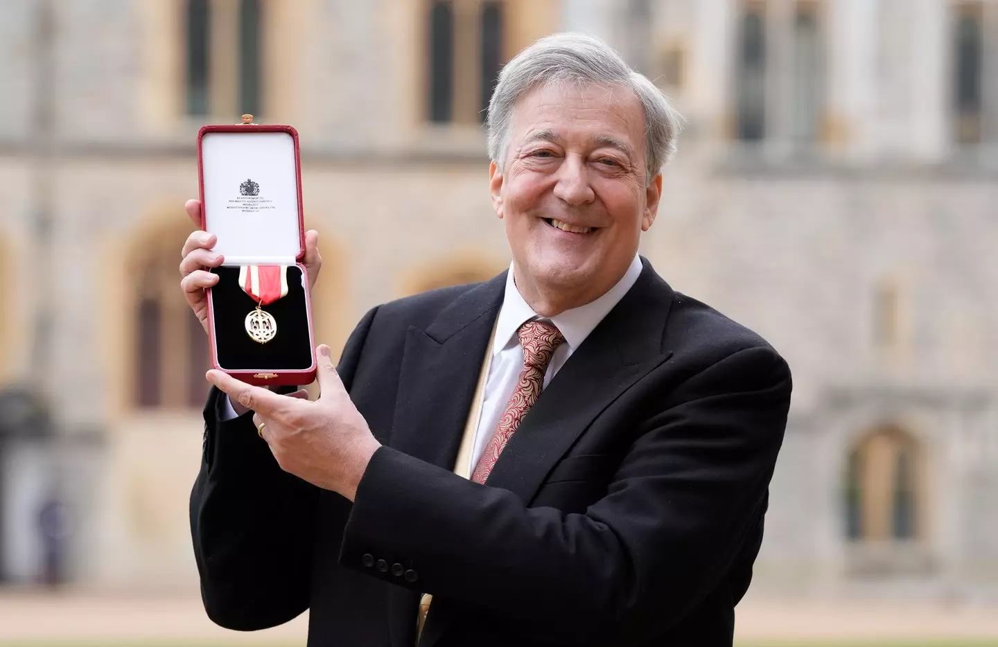 The actor, who earned a knighthood, has spoken about his mental health troubles (WPA Pool via Getty Images)