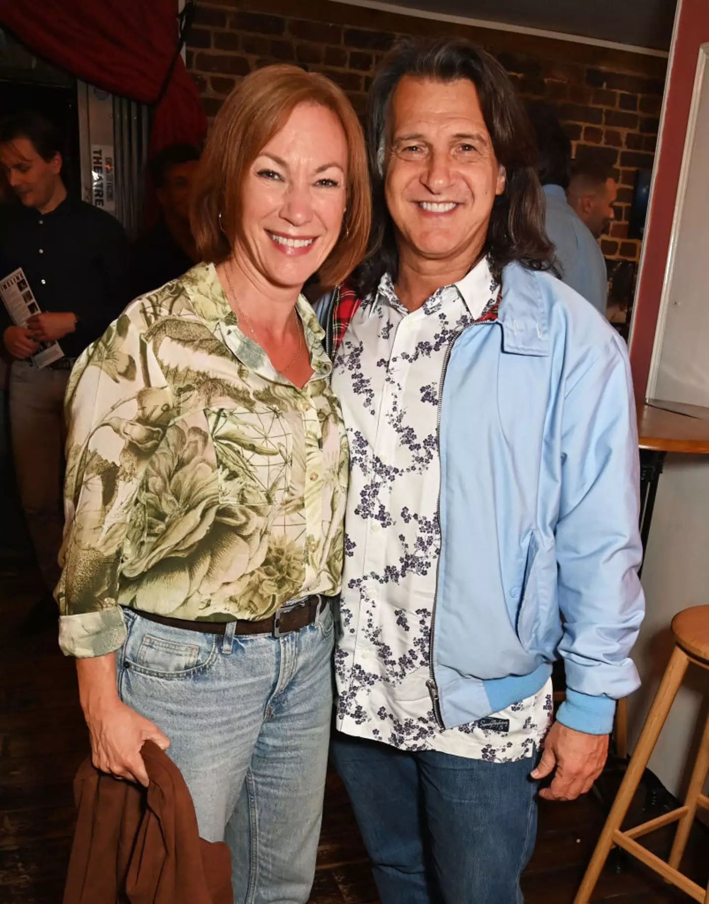 Franks bonded with Mitchell through their shared experiences with dementia advocacy (Dave Benett/Getty Images)