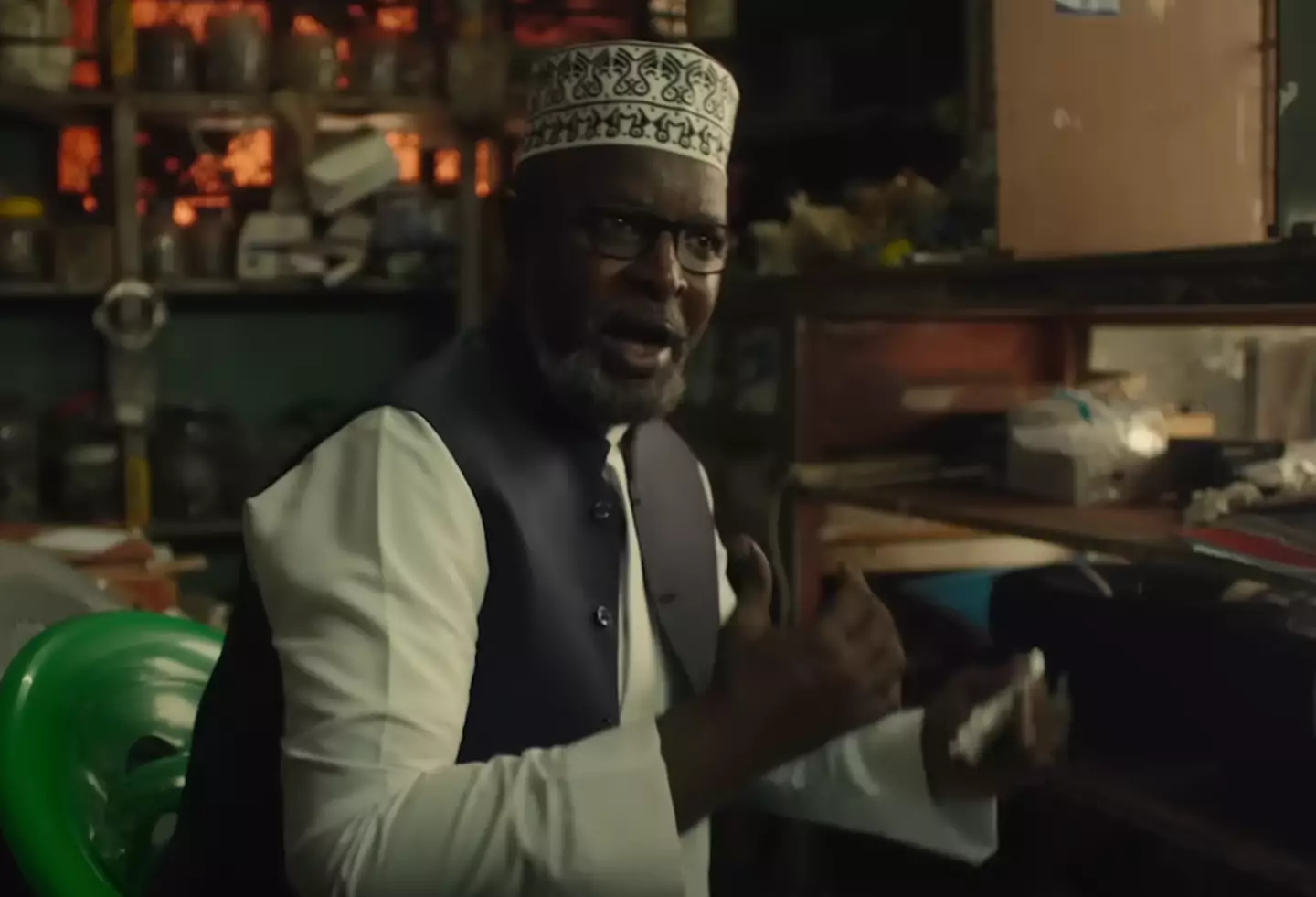 One of the interviewees is a Somali photographer 'Five' who captured the conflict (Netflix)