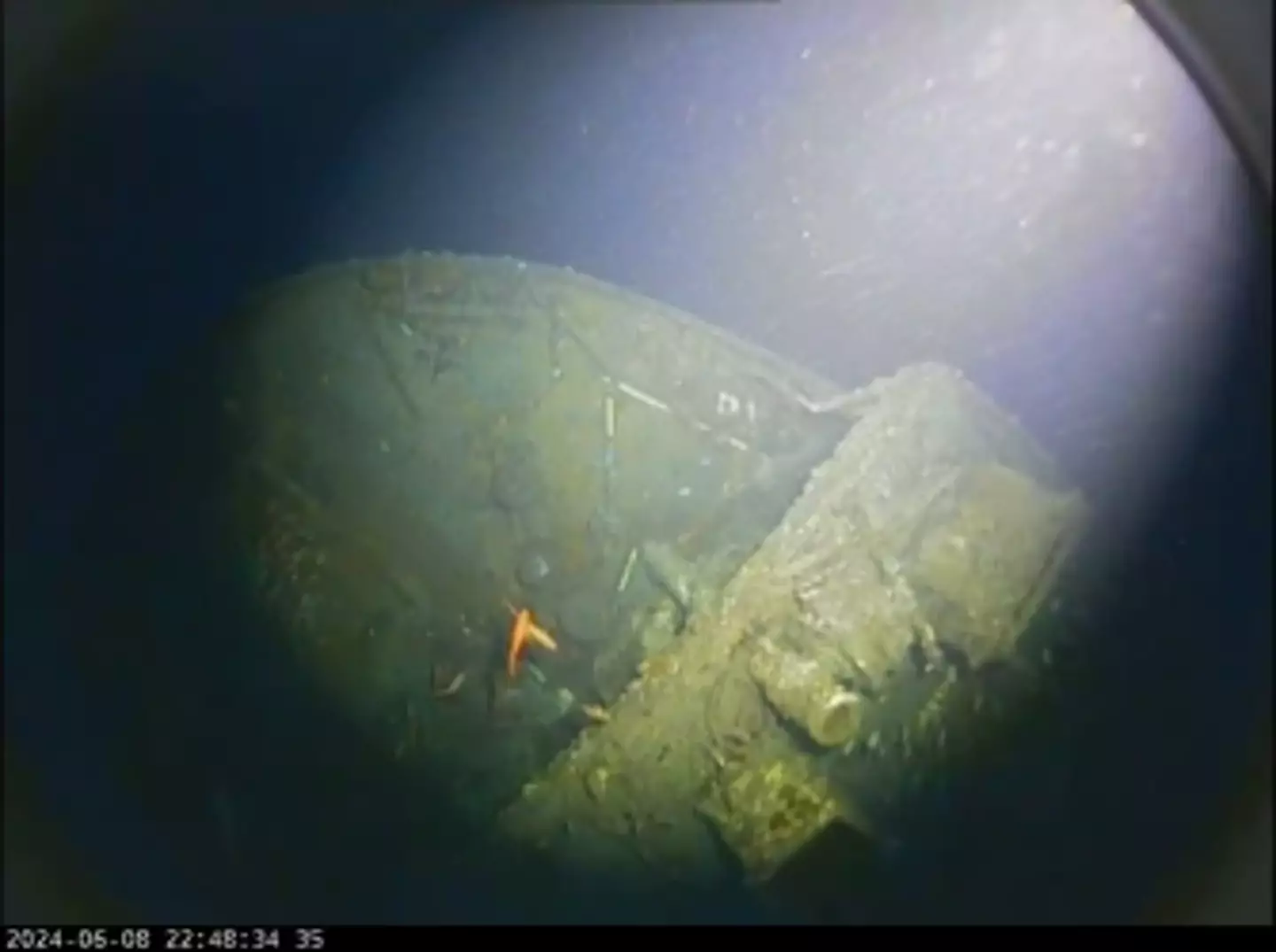 The shipwreck has finally been found. (CSIRO)