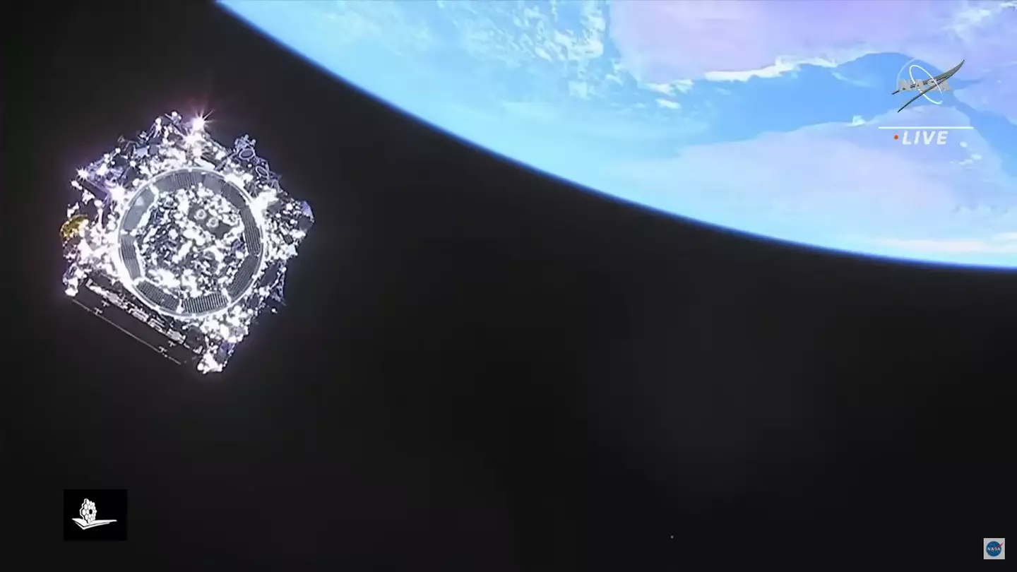 L'ultima immagine conosciuta del telescopio spaziale James Webb.