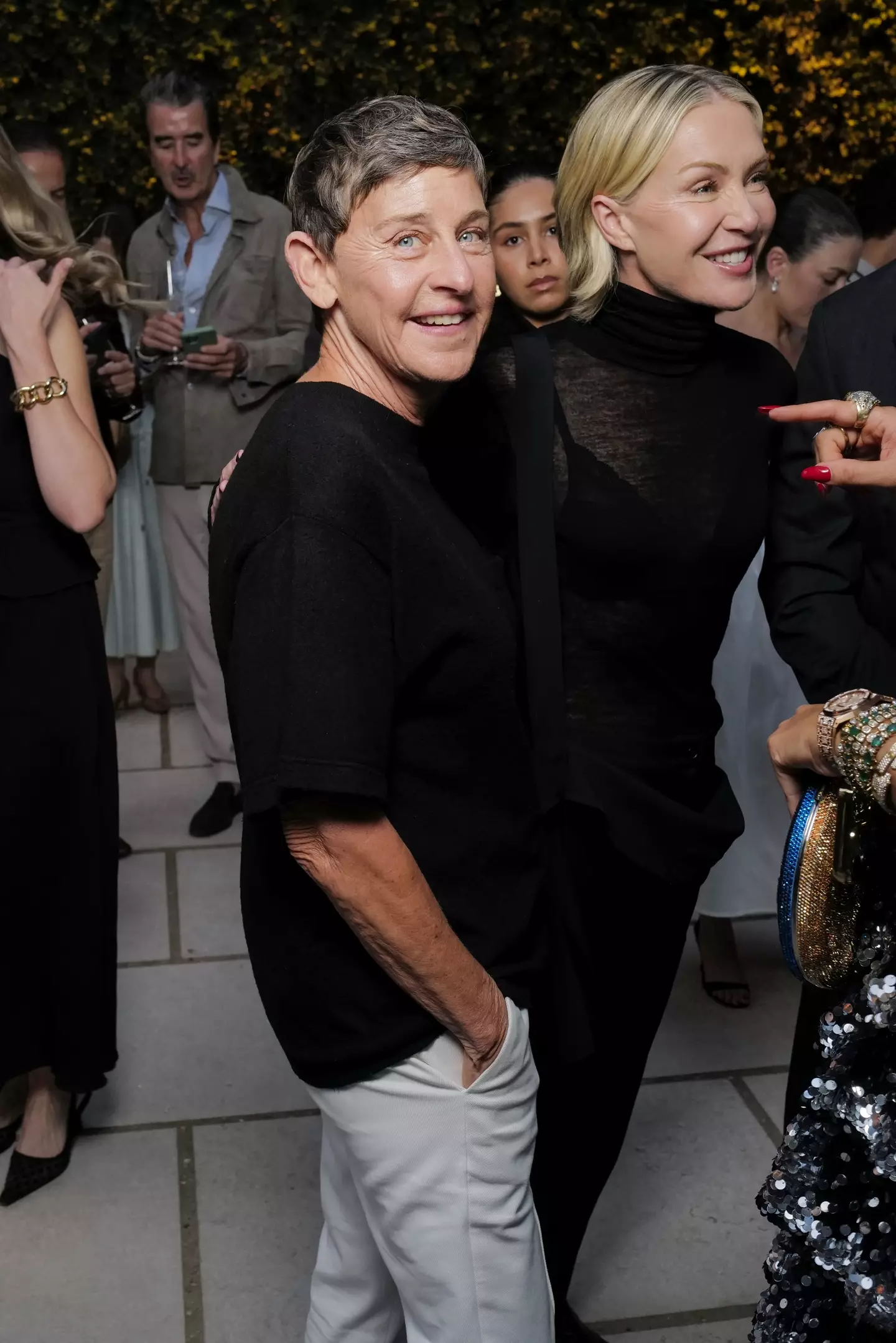 Ellen DeGeneres has been accused of T-boning a Tesla after running a stop sign (Darren Gerrish/Getty Images for RH)