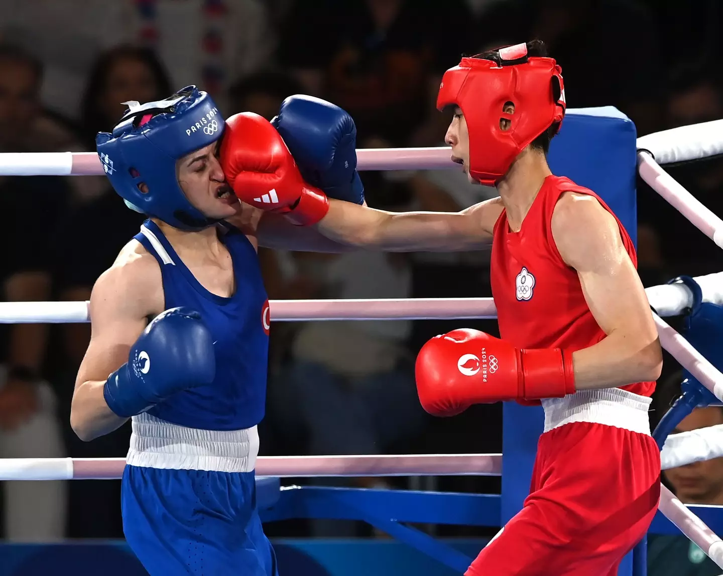 A unanimous victory for Lin Yu-ting (Fabio Bozzani/Anadolu via Getty Images)