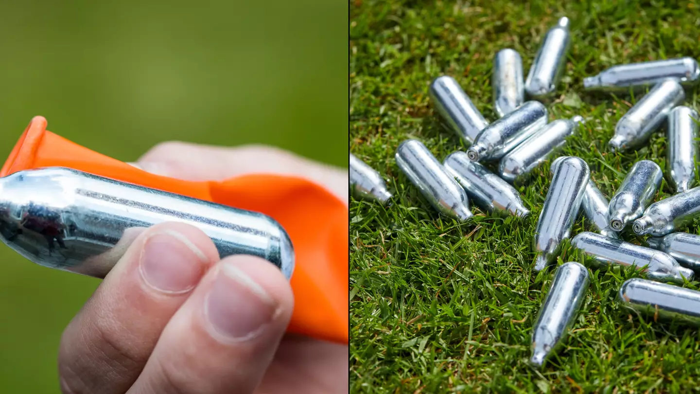 Laughing gas could be banned after becoming second most common drug for young people