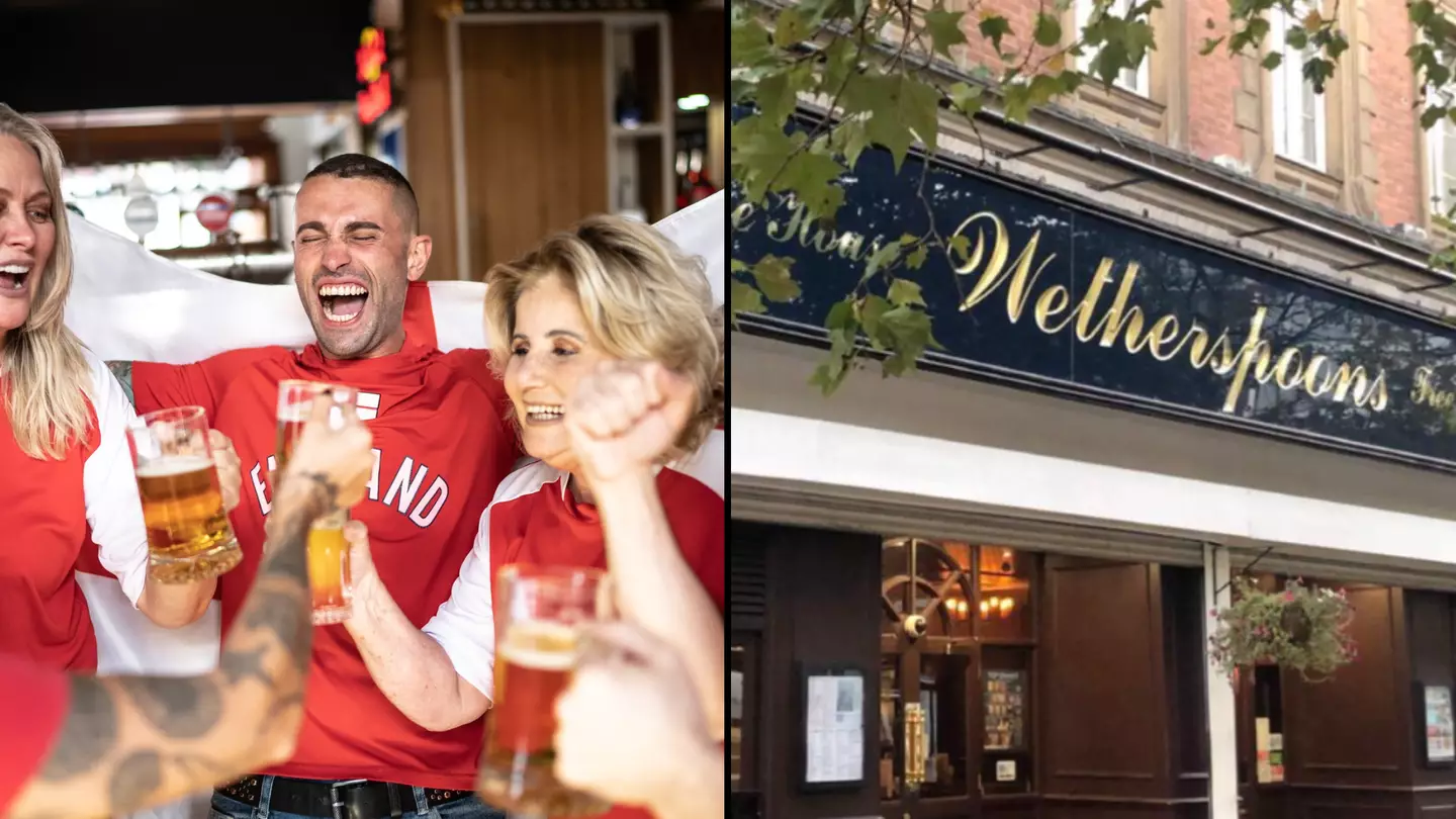 Wetherspoons introduces new rules on England flags during Euros after making u-turn