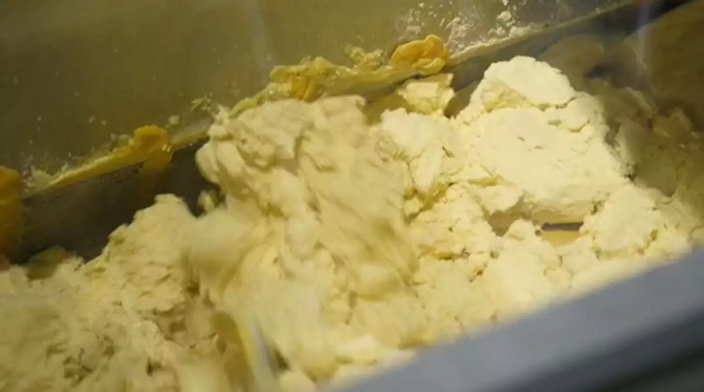 The dough wasn't the most appealing thing to look at (BBC)