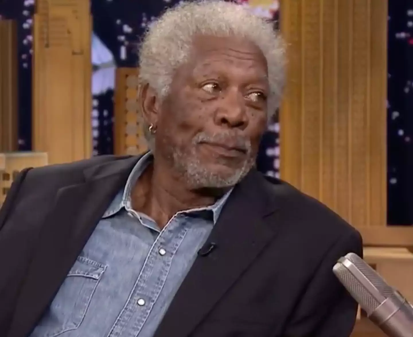 Morgan Freeman's voice is incredible.