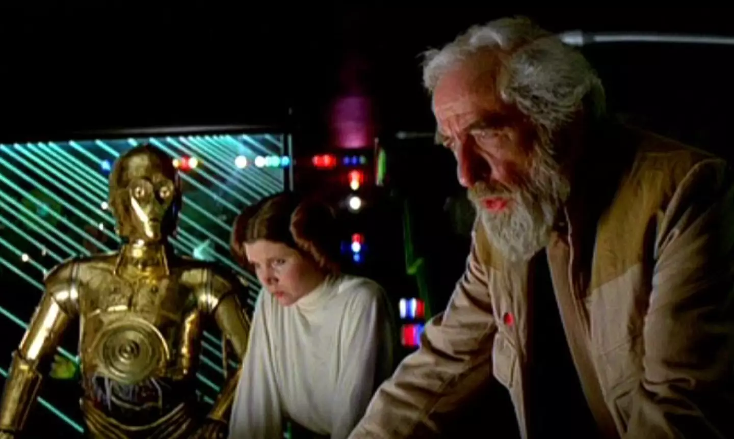 McCrindle only appeared in one Star Wars film prior to his death.