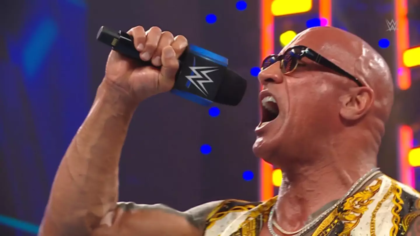 The Rock had made his return to wrestling.