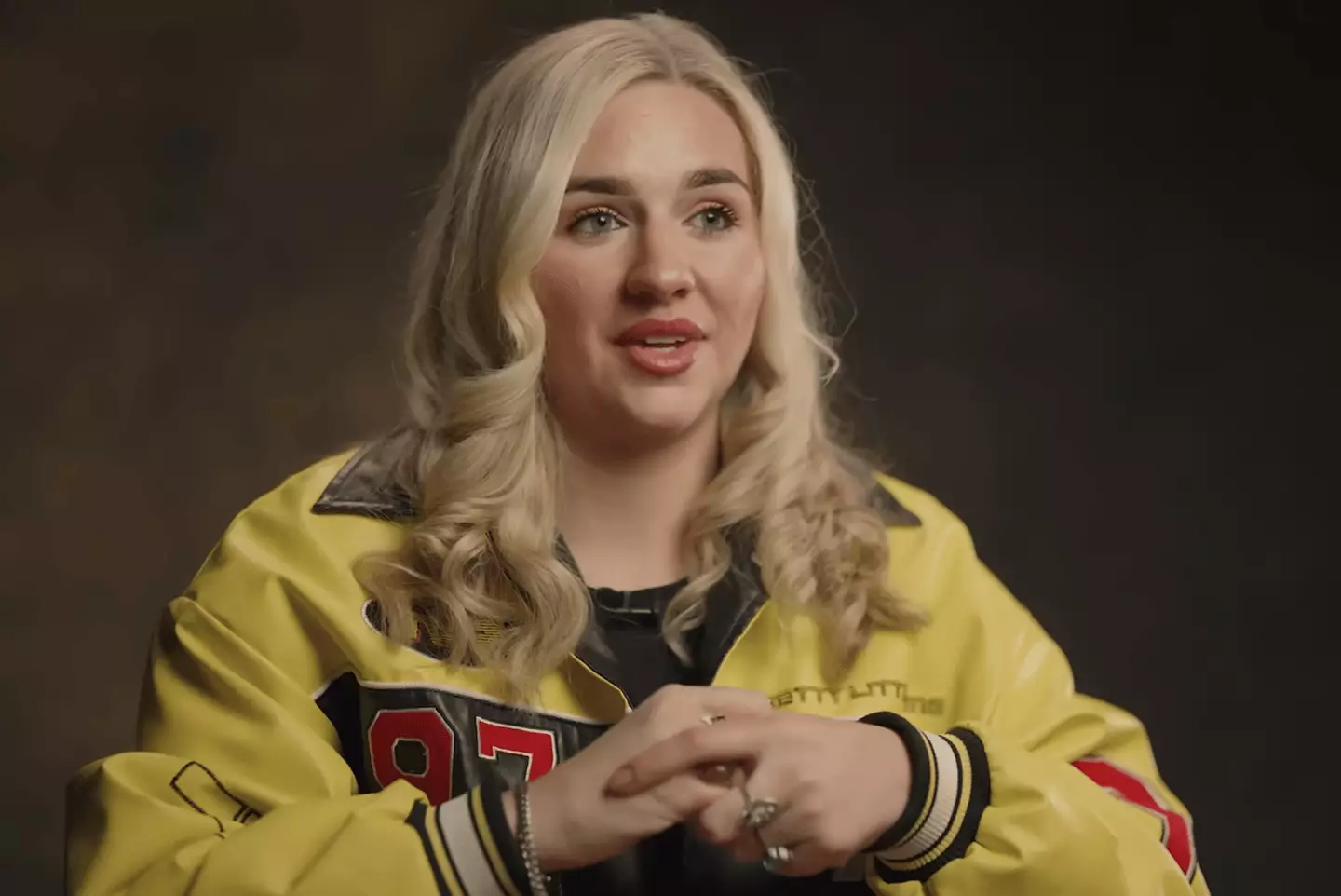 Amber said she was 17 when she first tried ketamine (YouTube/LADbible)