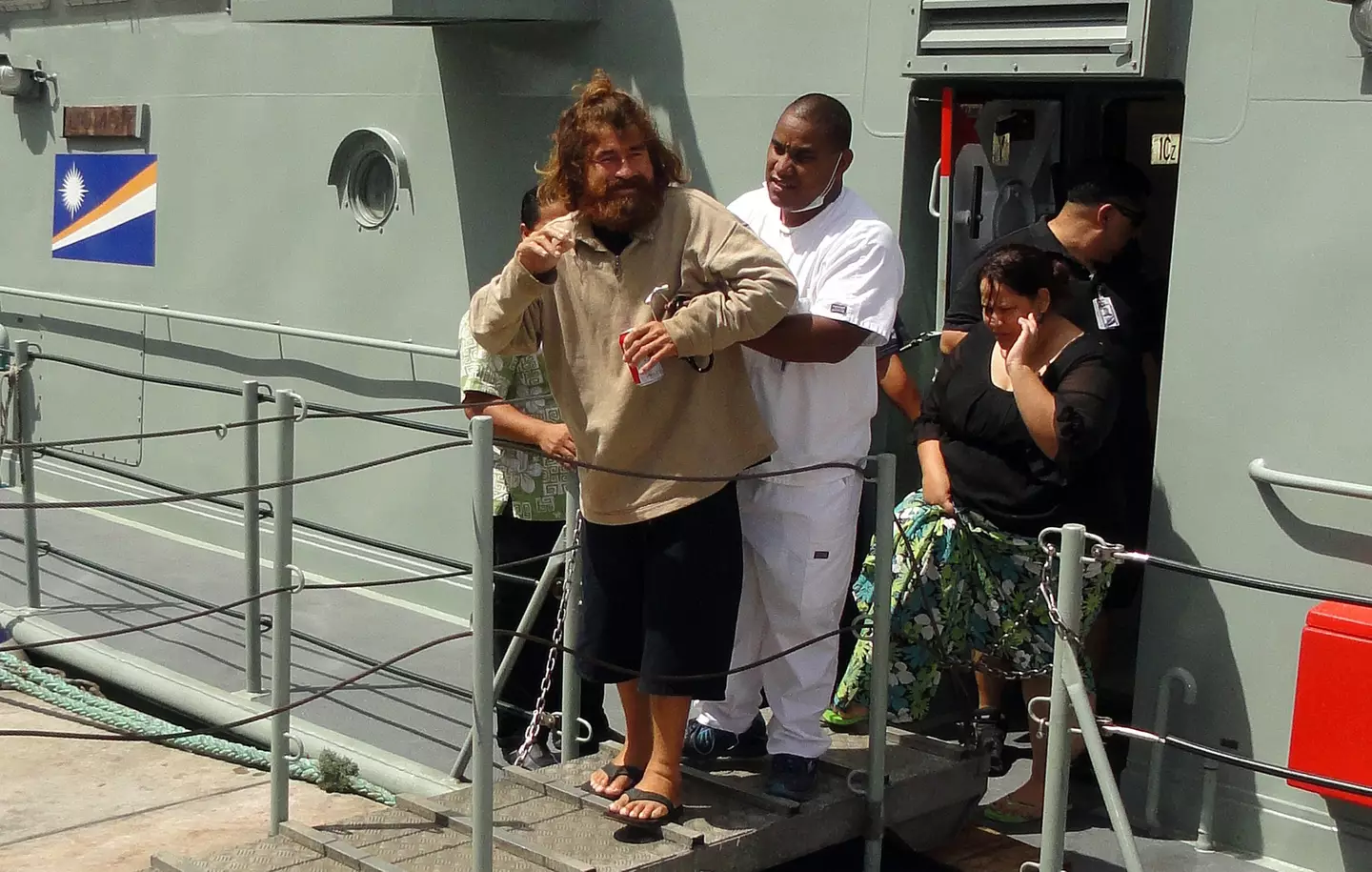 José Salvador Alvarenga survived an incredible 438 days lost at sea, sadly his colleague didn't (GIFF JOHNSON/AFP via Getty Images)