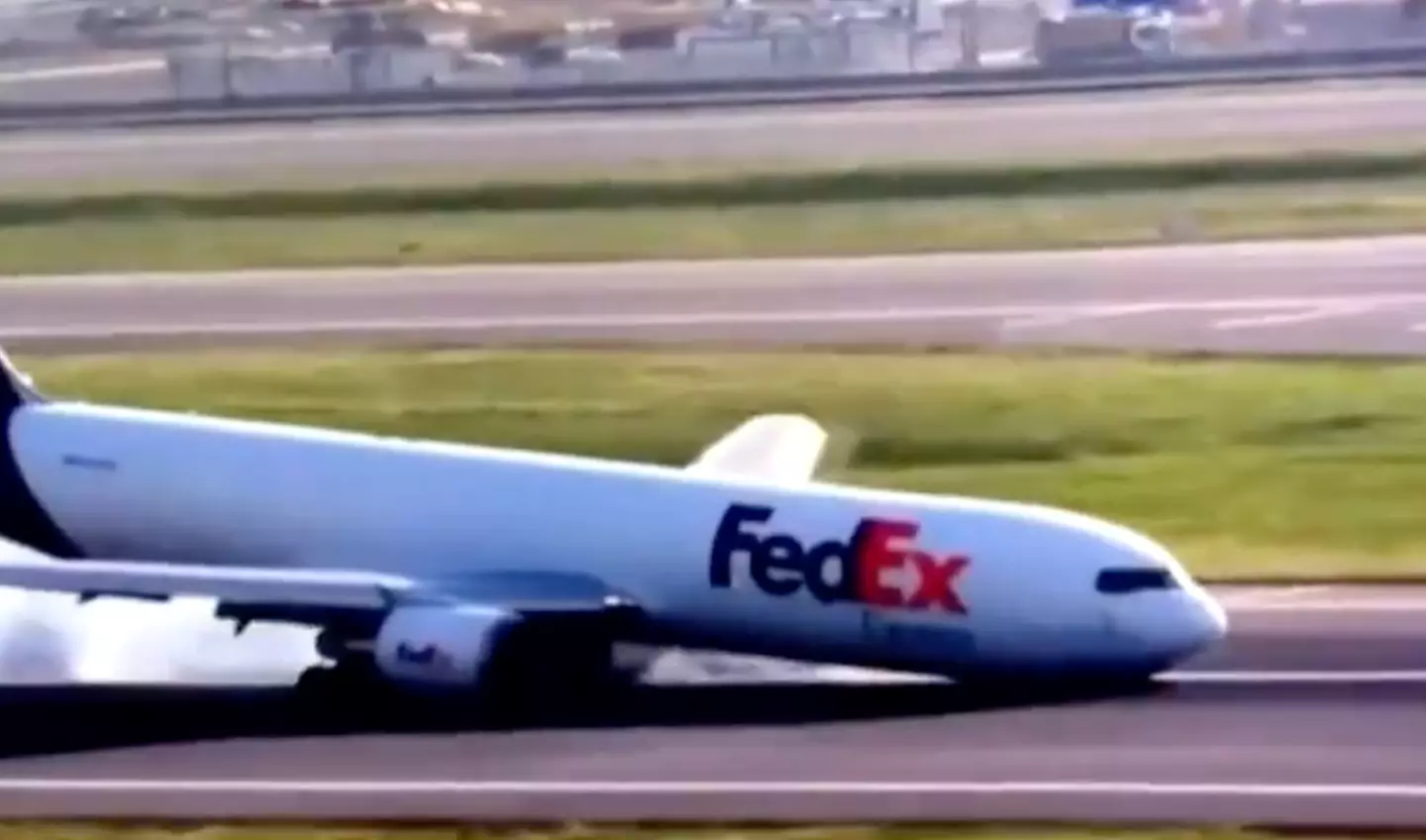 Luckily, nobody onboard was injured. (IGA Istanbul Airport)