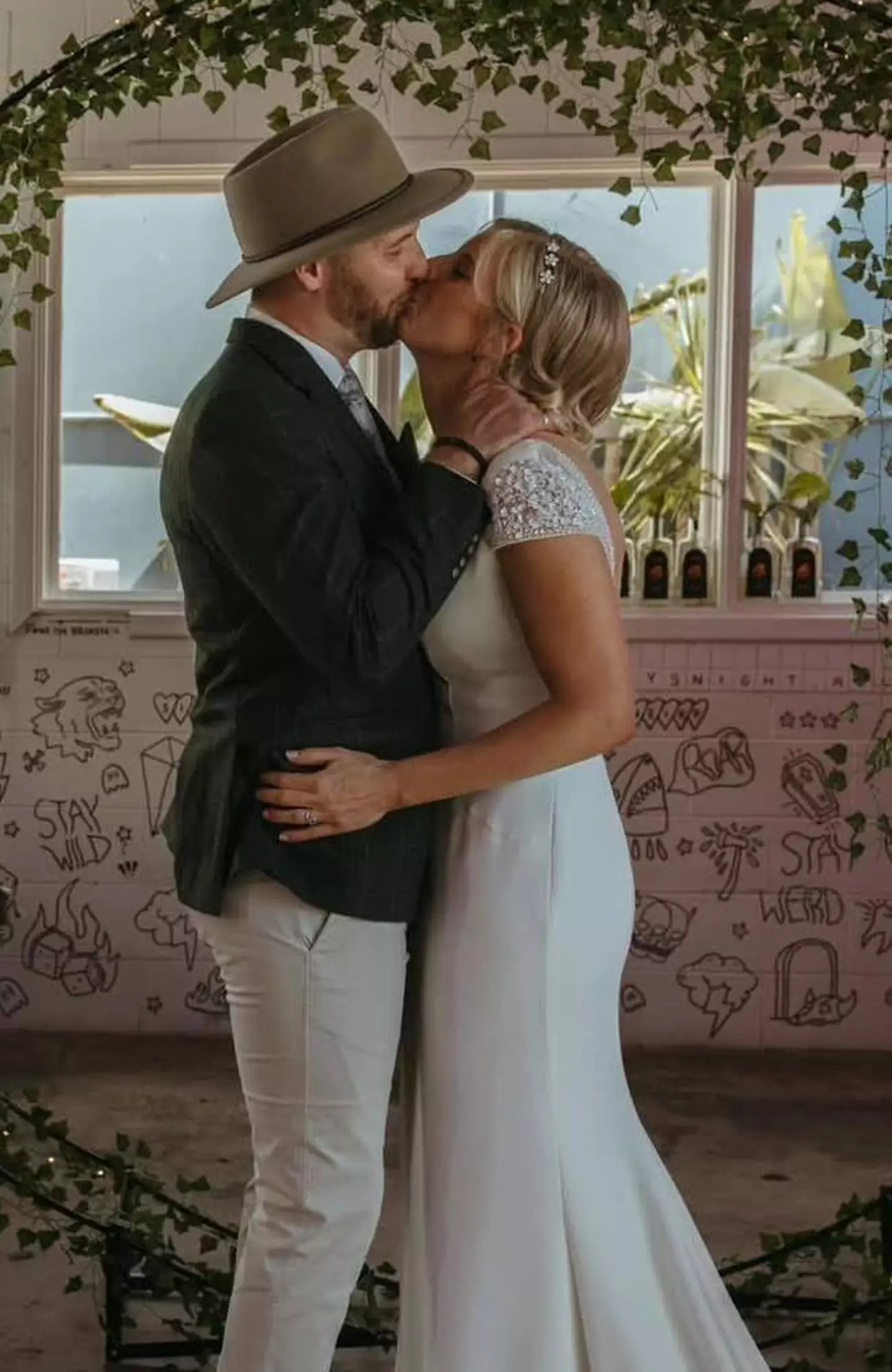 The pair had only been married for nine days (Facebook/Kimberley Fuller)