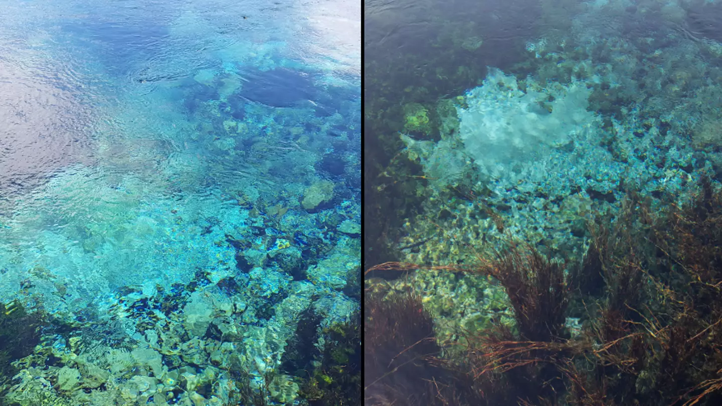 The most breathtaking place on earth where people are banned from even touching the water