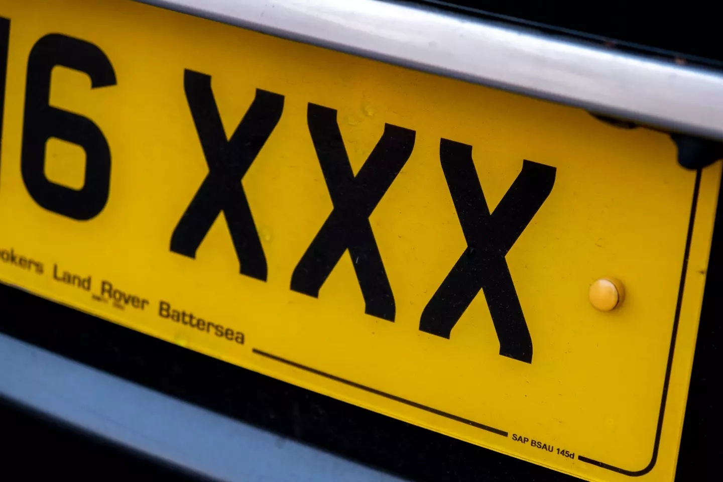 The DVLA doesn't want you using your car number plate to say naughty things.