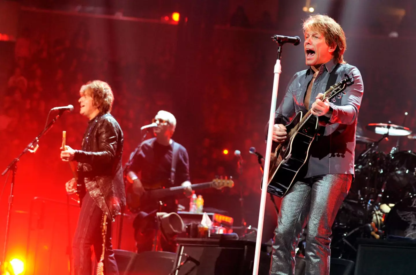Bon Jovi are coming to the UK next summer (Getty/Tim Mosenfelder)