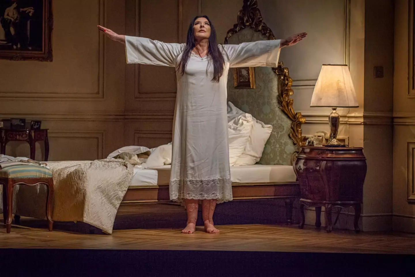 Abramović has carried out a number of daring performances in her five-decade-long career (John Snelling/Getty Images)