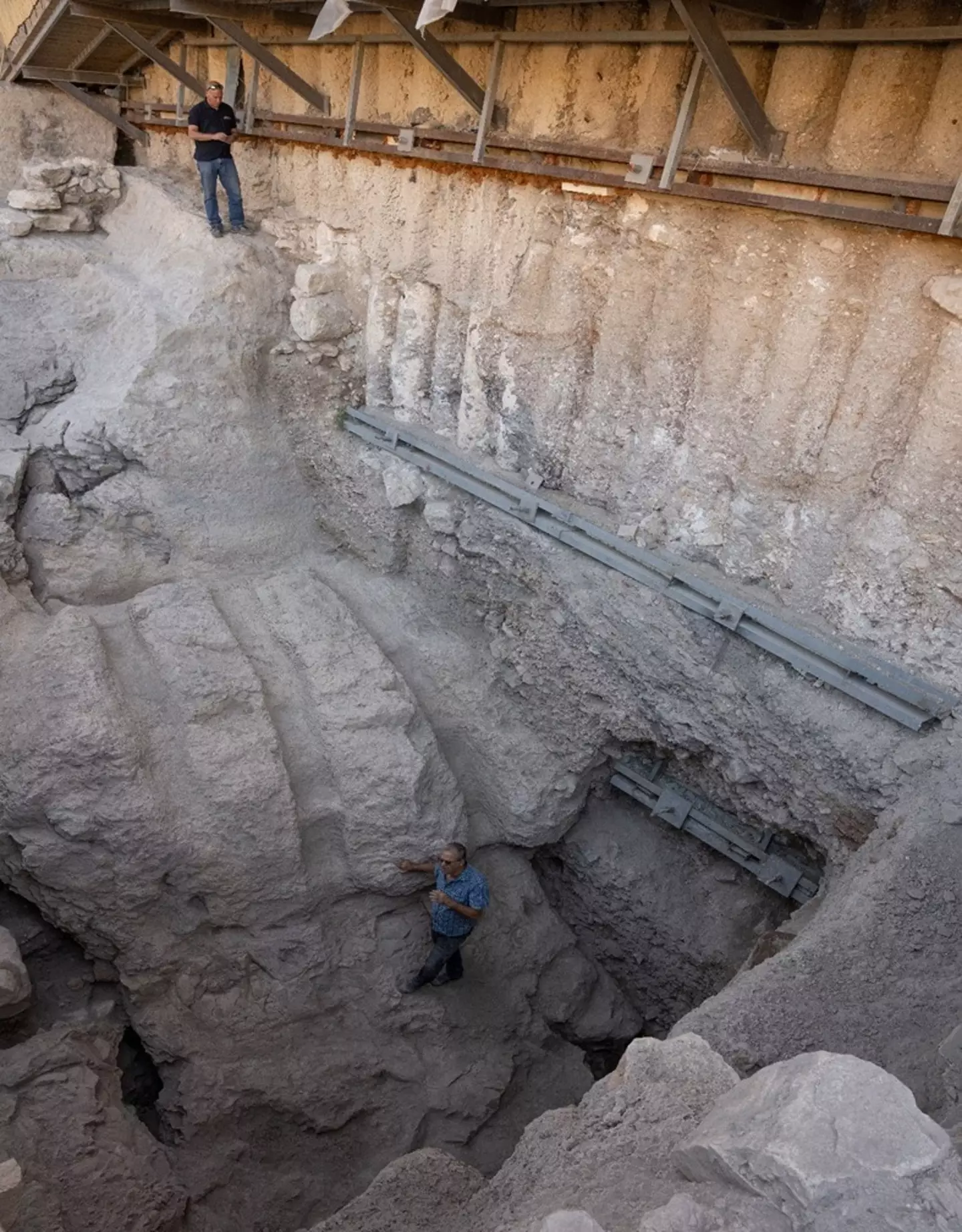 For years, researchers believed the city was split. (Facebook/Israel Antiquities Authority/Eliyahu Yanai, Eric Marmur and Meir Ganon, City of David)