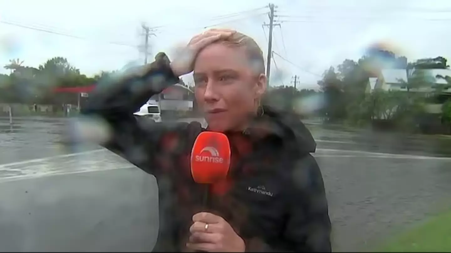 Reporter furiously erupts at driver for 'dangerous' act during live broadcast