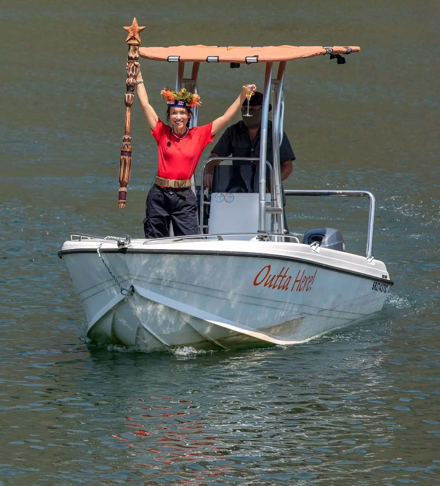 Myleene Klass became the first 'legend' winner of I'm a Celebrity...South Africa.