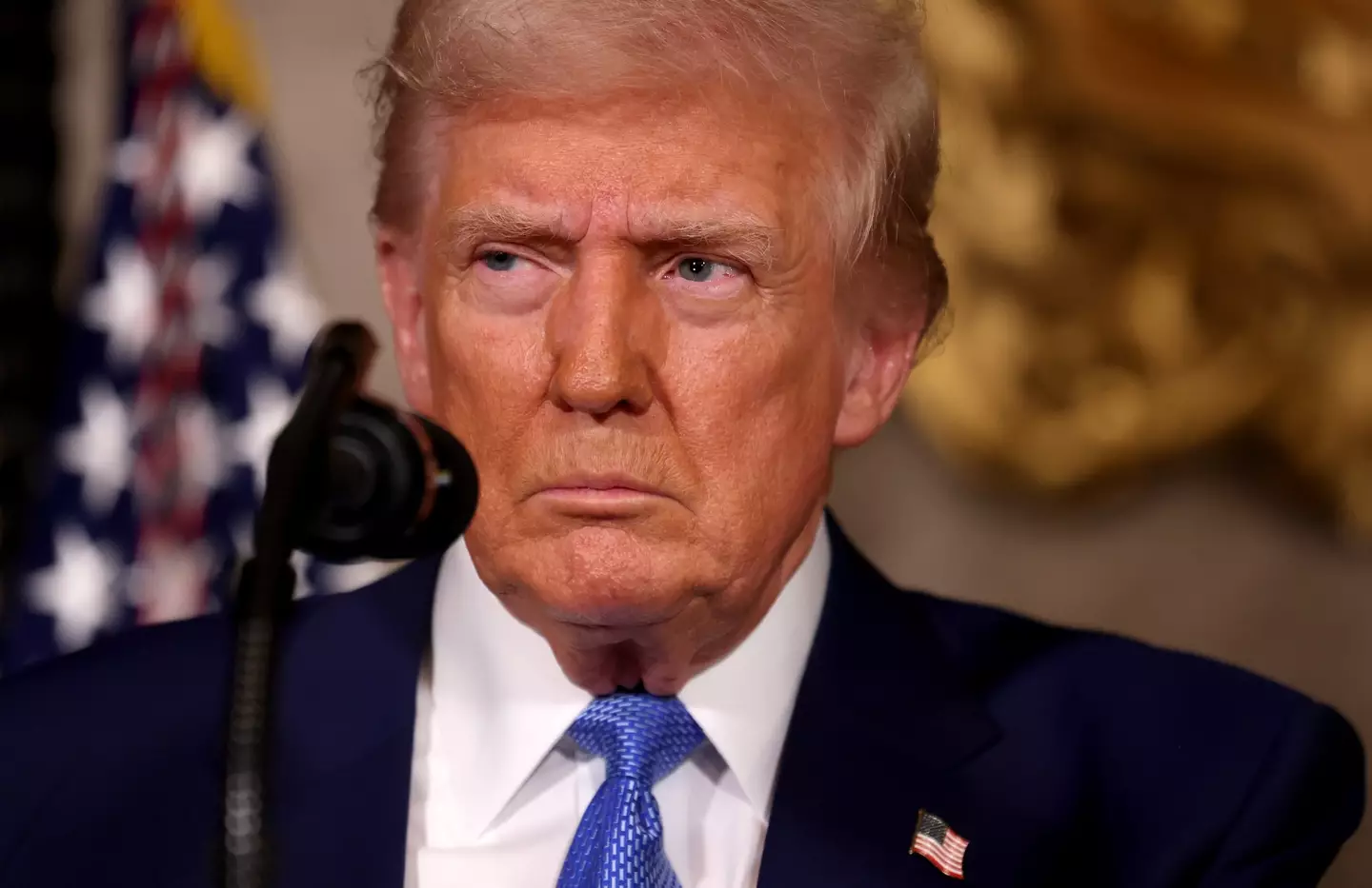 Trump was shot in the ear during the failed assassination attempt (Joe Raedle/Getty Images)