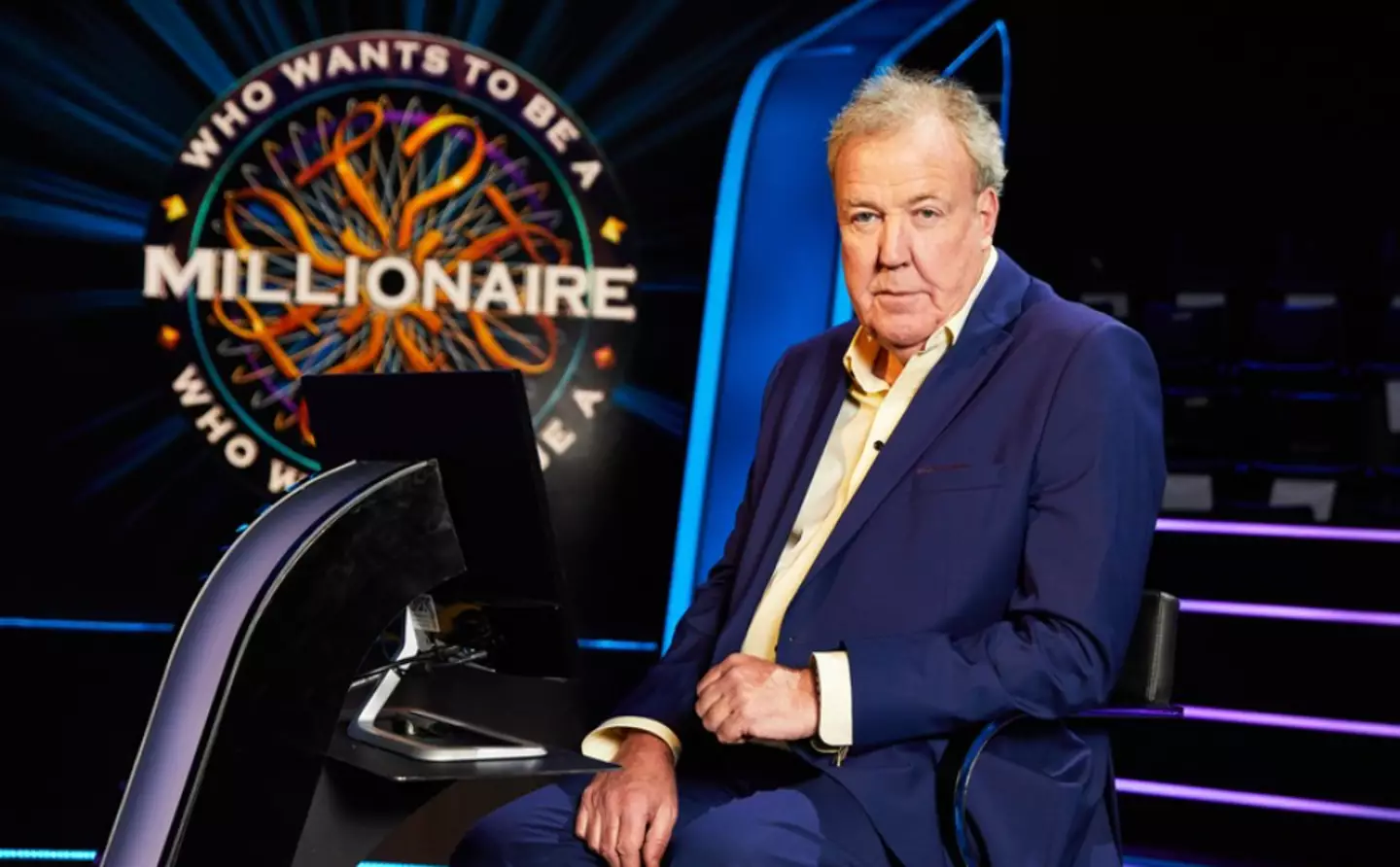 Jeremy Clarkson is the current host of Who Wants To Be a Millionaire (ITV)
