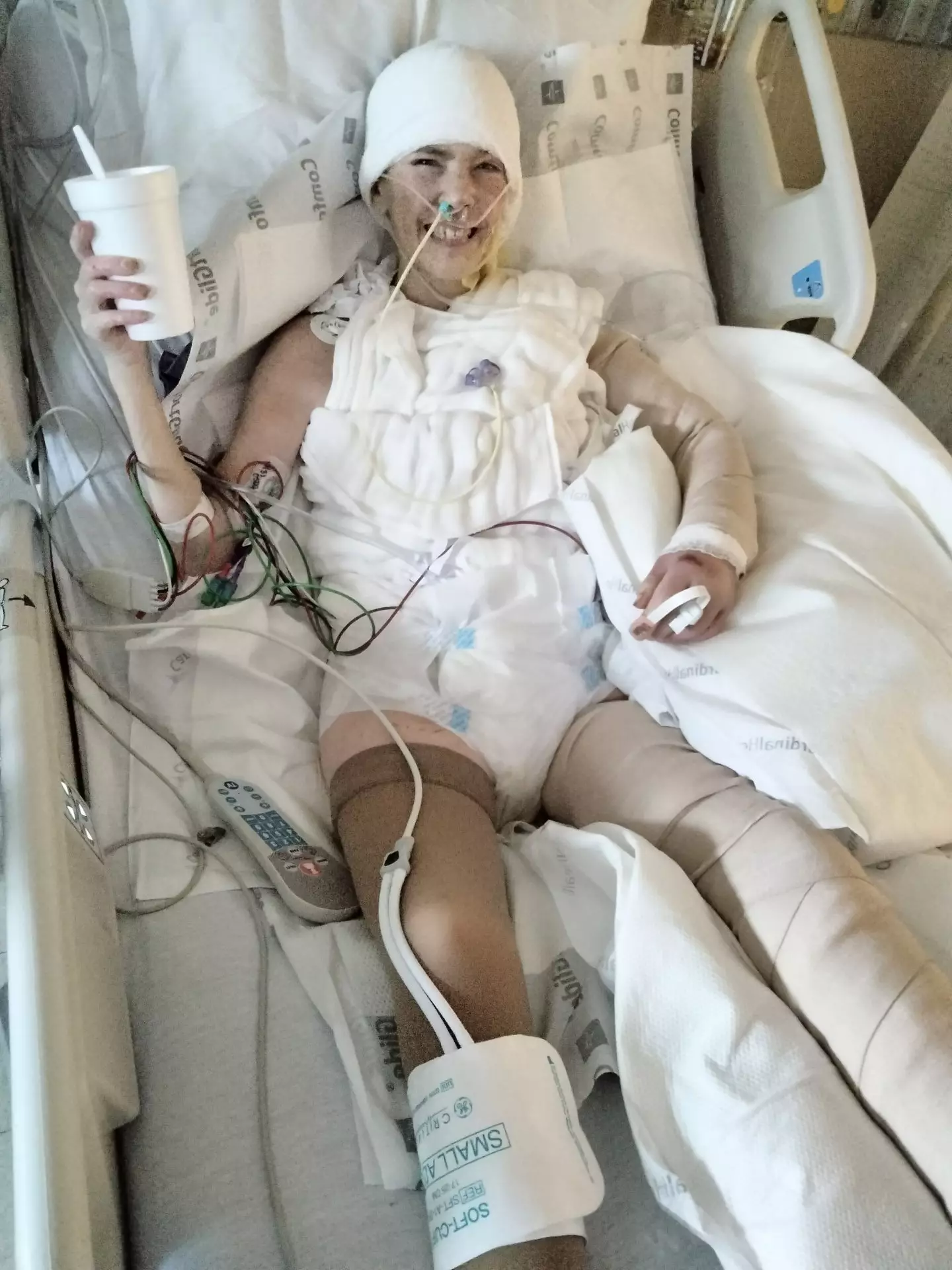 Cherylee said she was clinically dead when paramedics arrived (Kennedy News and Media)