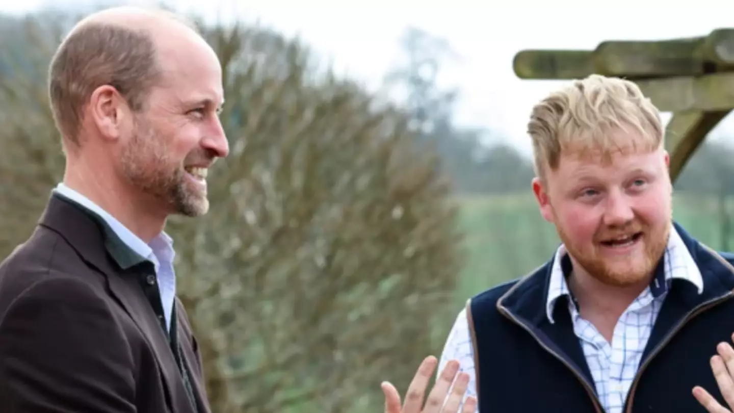 Prince William delivered request to Kaleb Cooper when appearing on Clarkson’s Farm season four