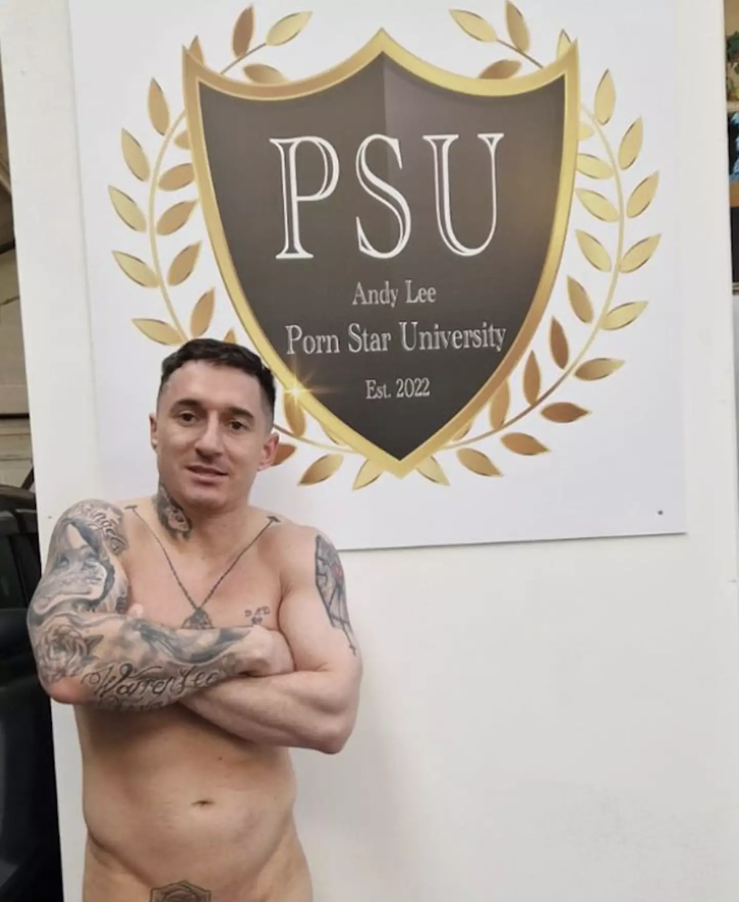 He 'graduated' from Andy Lee's porn academy last year.
