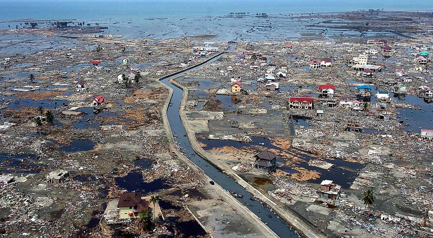 Entire communities were wiped out (CHOO YOUN-KONG/AFP via Getty Images)