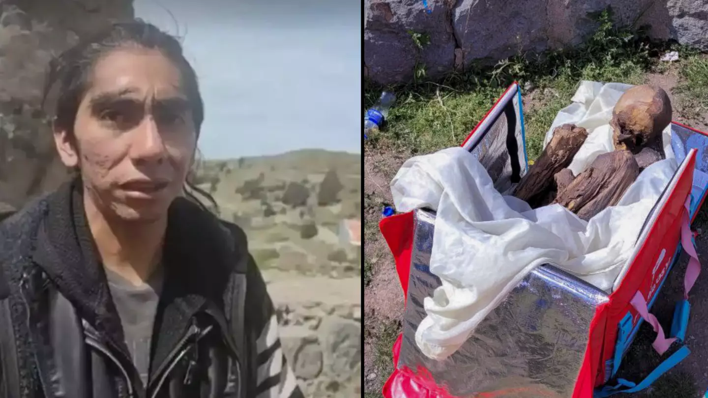 Man confesses to sleeping with 800-year-old mummy he calls his girlfriend