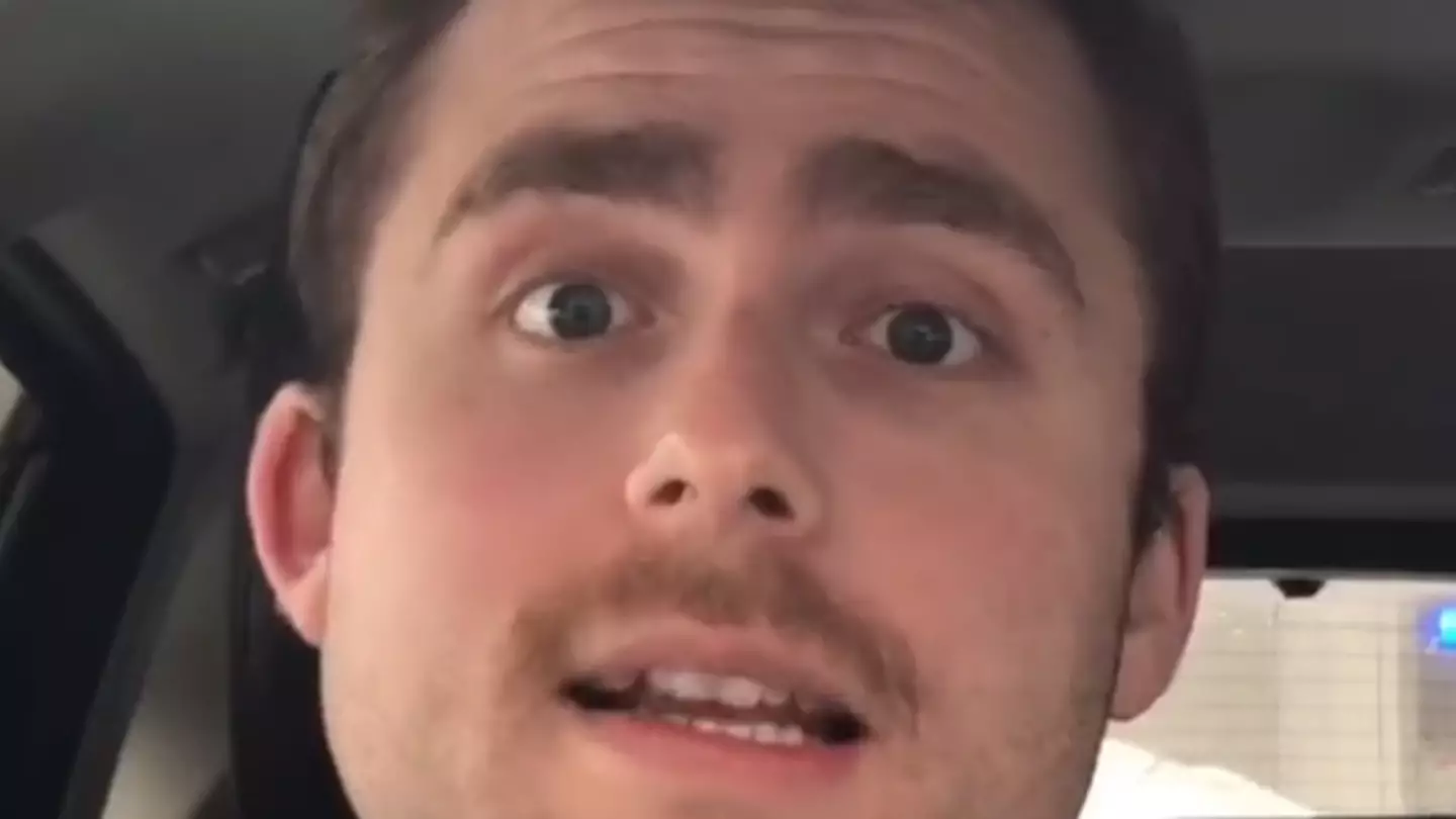 Video shows man demonstrating what English sounds like to non-speakers