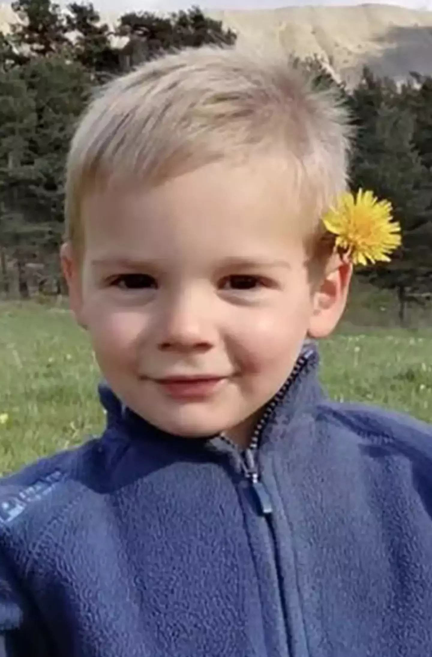 The two-year-old disappeared while visiting his grandparents (Police Handout)