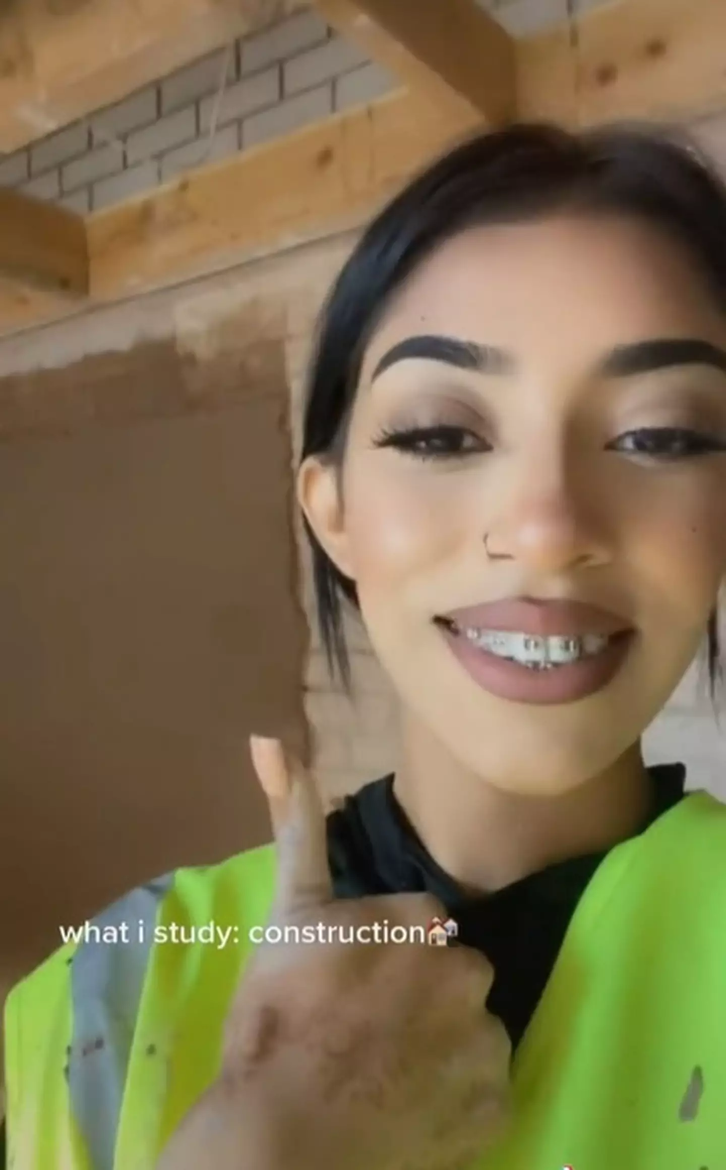 She says she was inspired to follow her career by her dad.